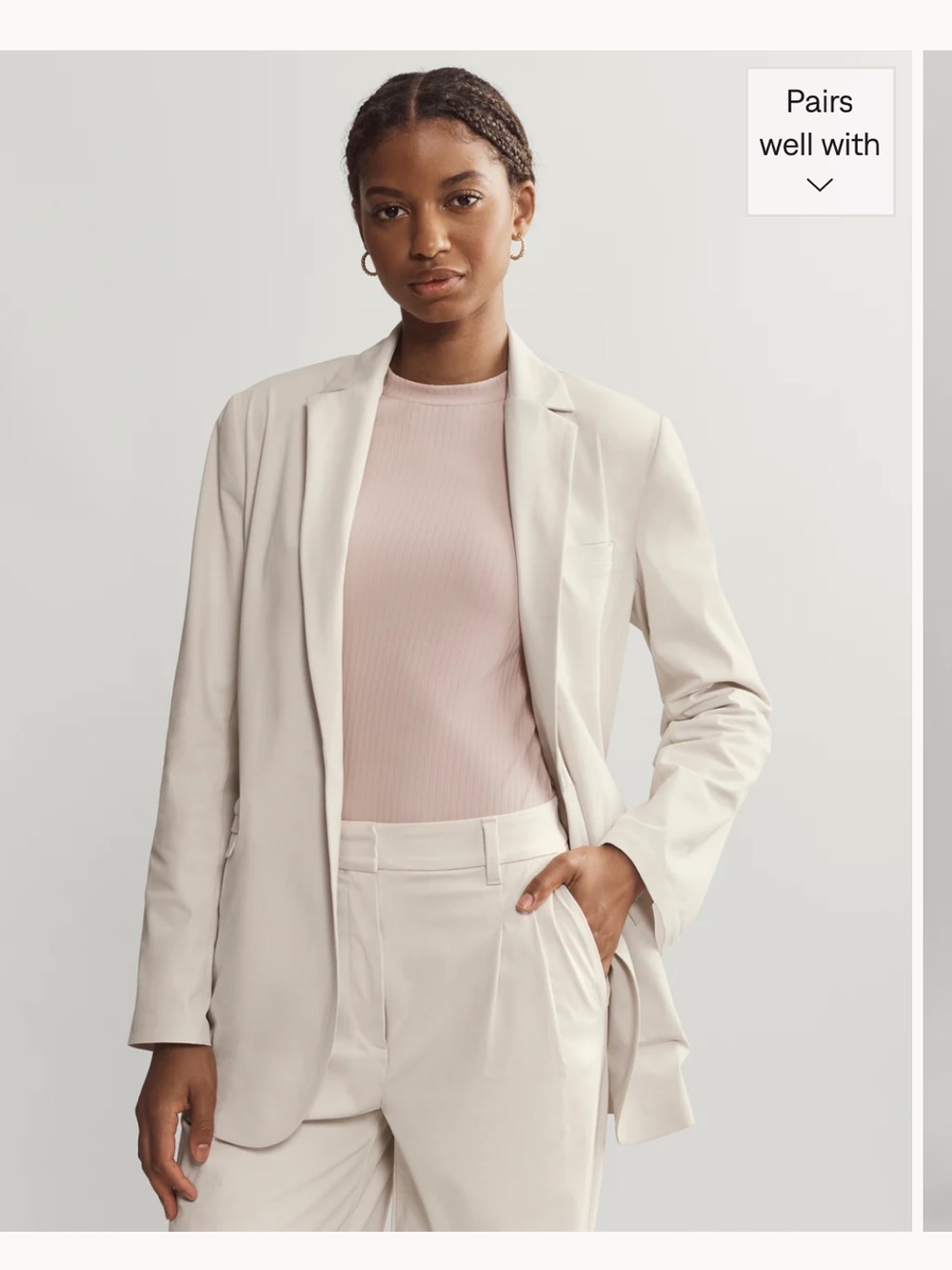 Rhone Commuter® Boyfriend Blazer
Women's oversized stretch performance blazer
